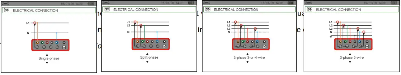 UNI T UT285C Power Quality Analyzer - Display 4