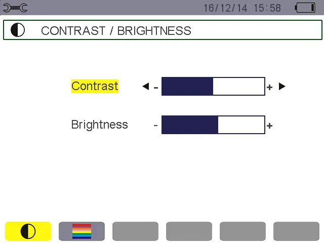 UNI T UT285C Power Quality Analyzer - Display
