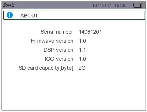 UNI T UT285C Power Quality Analyzer - Erase memory 2
