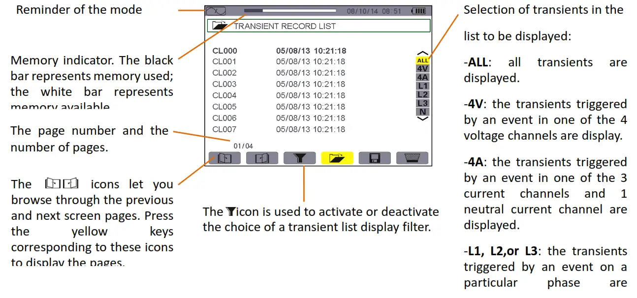 UNI T UT285C Power Quality Analyzer - FIG2