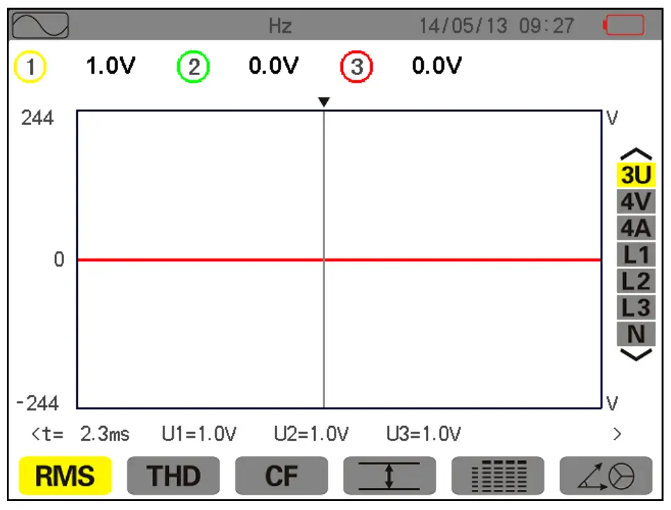 UNI T UT285C Power Quality Analyzer - Measuremen2