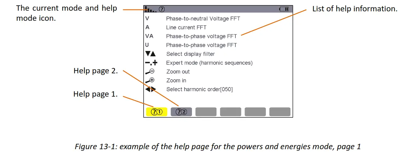UNI T UT285C Power Quality Analyzer fig