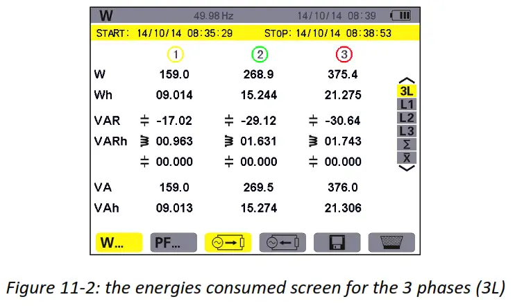 UNI T UT285C Power Quality Analyzer fig11