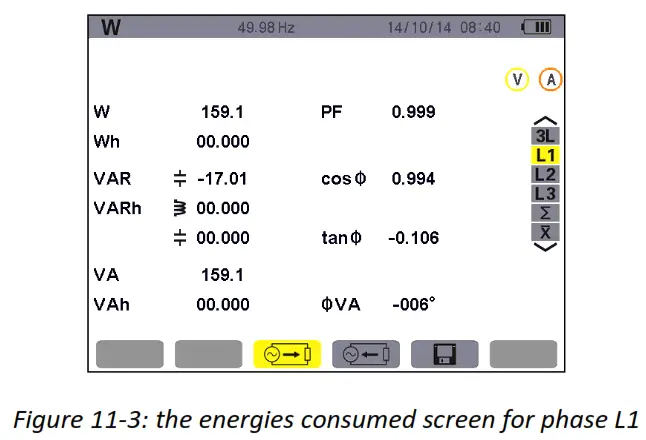 UNI T UT285C Power Quality Analyzer fig12