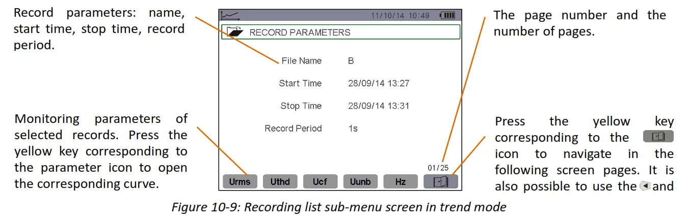 UNI T UT285C Power Quality Analyzer fig3