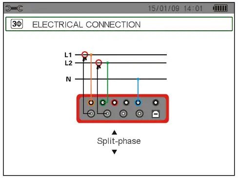 UNI T UT285C Power Quality Analyzer - phase network 2