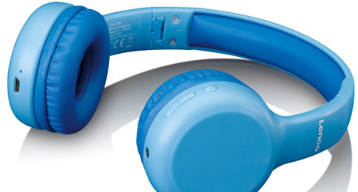 Lenco Hpb-110 Foldable Kids Bluetooth Headphone User Manual