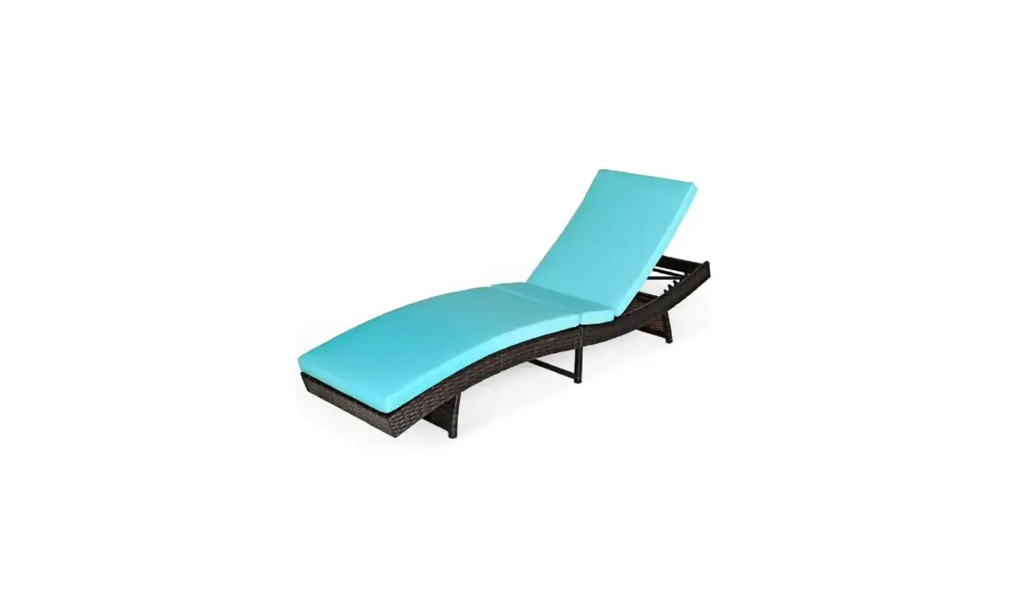 Unbranded Zkcw28561904 Brown Wicker Outdoor Chaise Lounge Instruction Manual