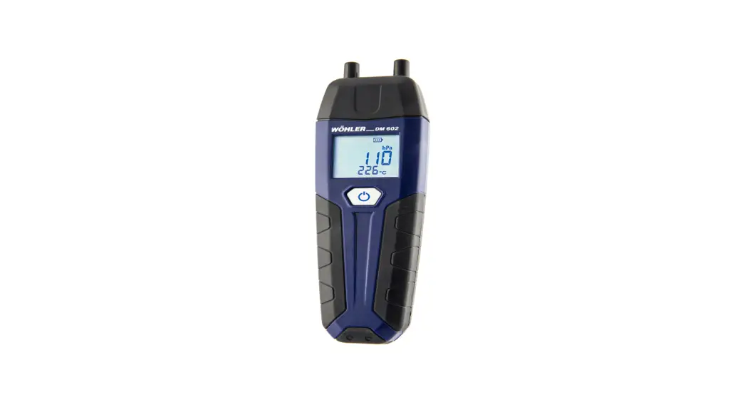 Wohler Dm 602 Digital Manometer User Manual