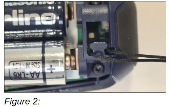 Wohler DM 602 Digital Manometer - Hand strap
