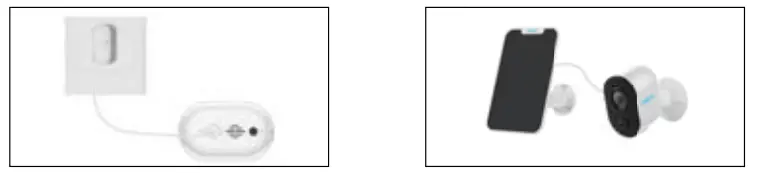 reolink REO-AG3-PRO Argus 3 Series Smart Wireless Camera with Motion Spotlight - Charge the Battery