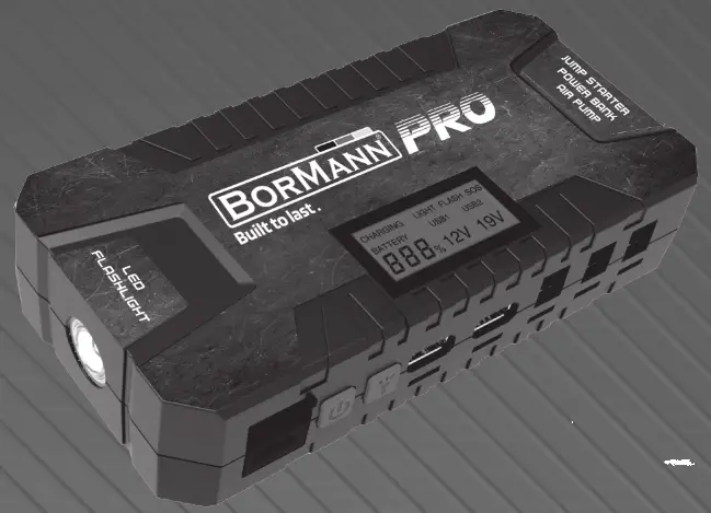 BORMANN PRO BBC8520 Electric Power Bank- BORMANN PRO BBC8520 Electric Power Bank1