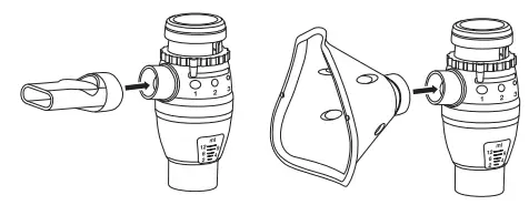 OMRON NE C300 E Compressor Nebulizer A3 Complete - umit 3