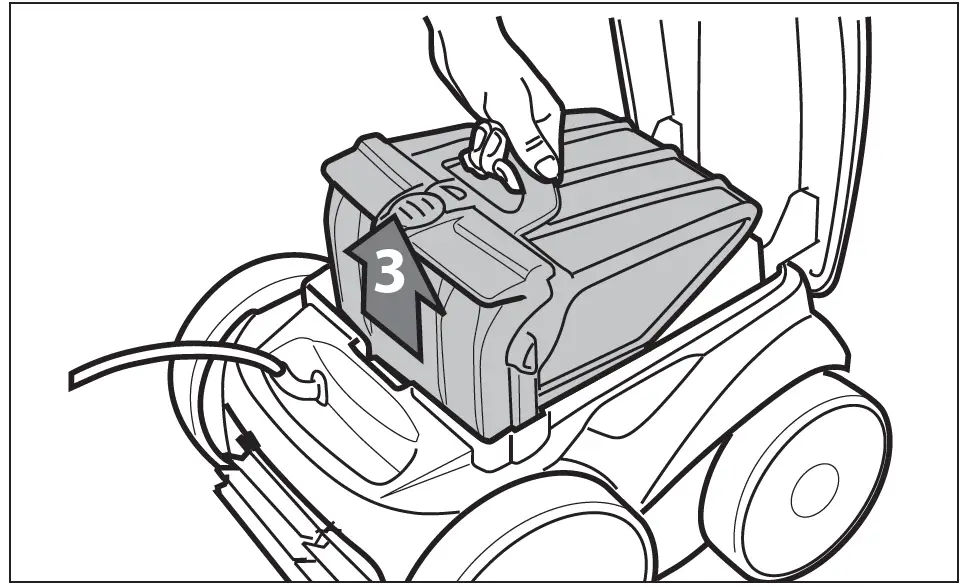 POLARIS F9350 Sport 2WD Robotic Cleaner with Easy Lift 41