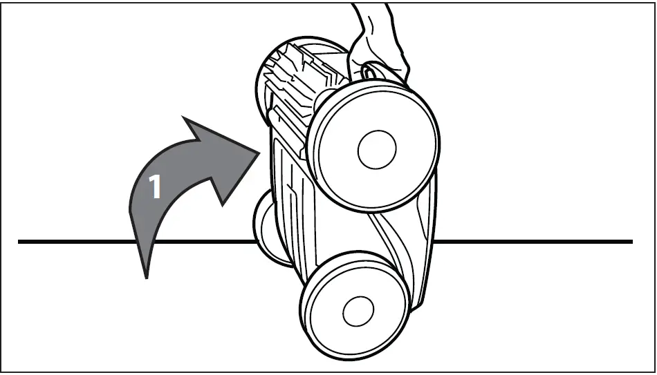 POLARIS F9350 Sport 2WD Robotic Cleaner with Easy Lift 50