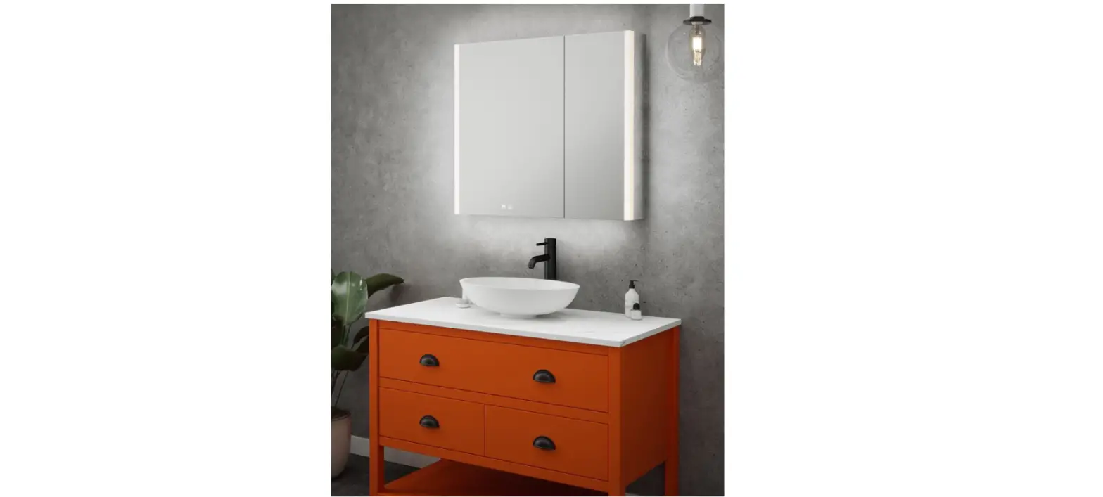Sycamoreled Sy9046double Tunable Led Bathroom Mirror Cabinet With Demister Instructions