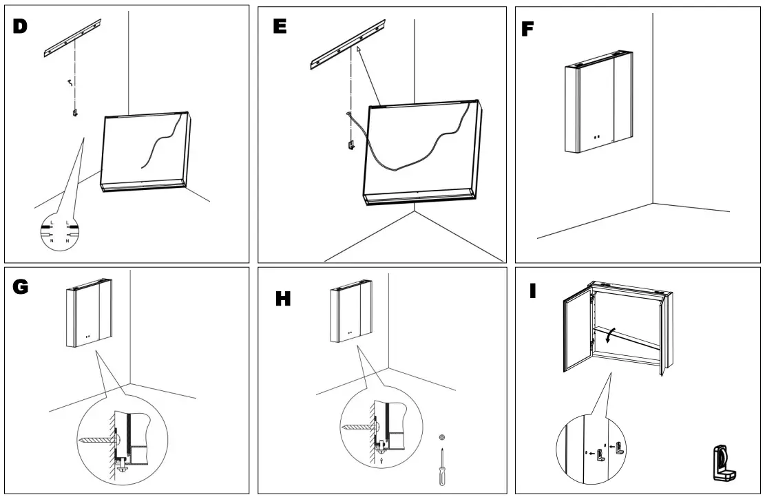 sycamoreLED-SY9046DOUBLE -Tunable-LED-Bathroom-Mirror-Cabinet-with-Demister-FIG-5
