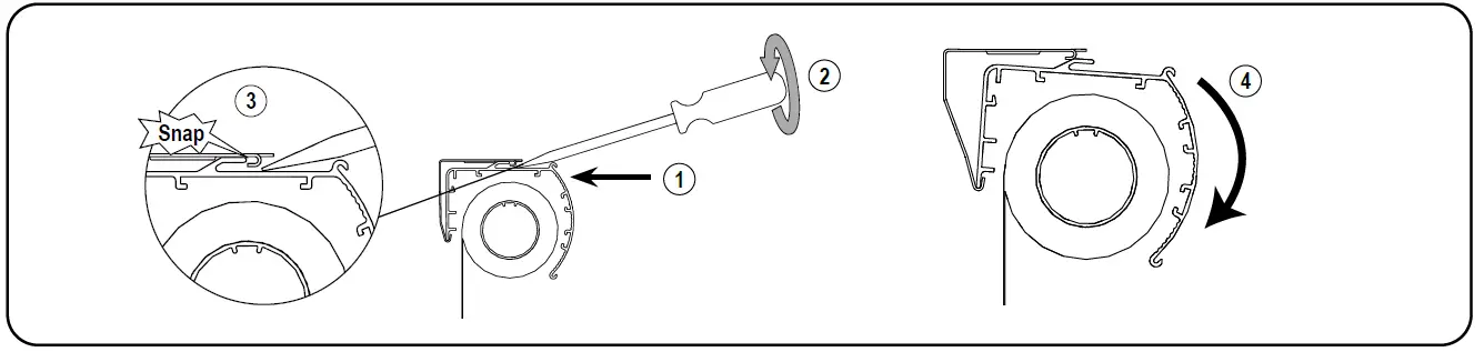 ALTA WINDOW FASHIONS 1030888 Roller Skyline Cassette fig 10