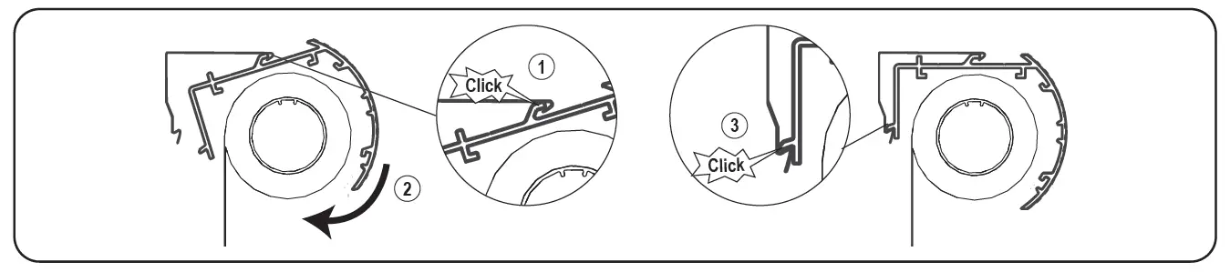 ALTA WINDOW FASHIONS 1030888 Roller Skyline Cassette fig 4