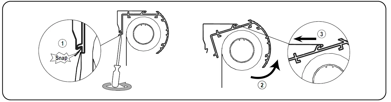 ALTA WINDOW FASHIONS 1030888 Roller Skyline Cassette fig 9