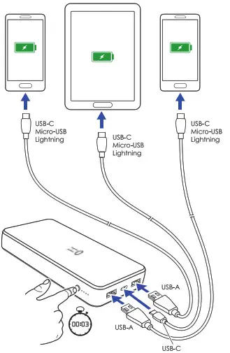 HALO 15000 Power Bank-PERSONAL ELECTRONIC