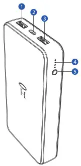 HALO 15000 Power Bank