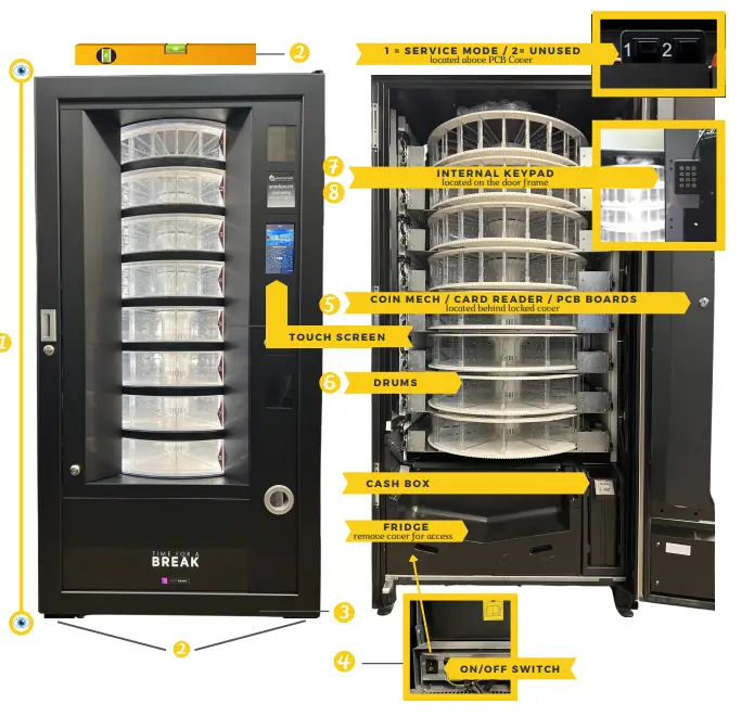 westomatic Easy 6000 Fresh Food Vending Machines - fig 2