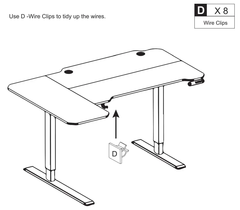 BILBIL L59 Electric Height Adjustable Standing Desk - fig 14