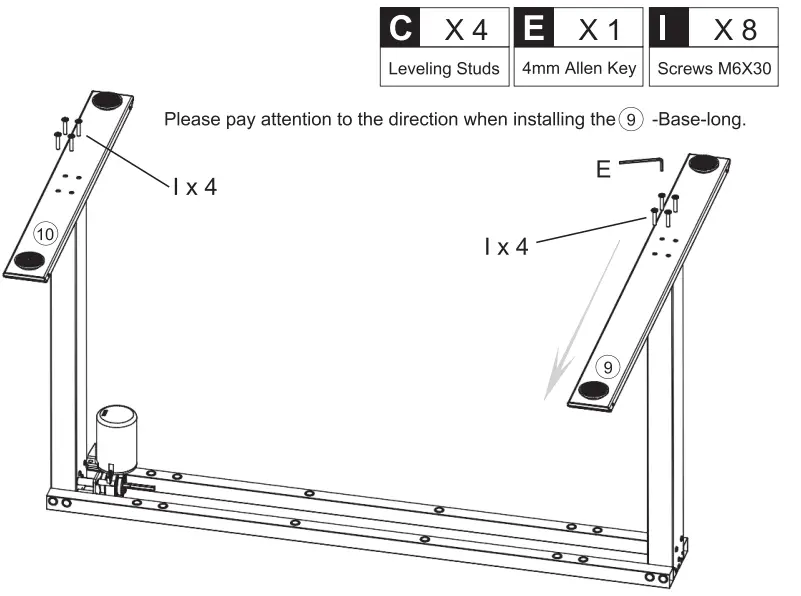 BILBIL L59 Electric Height Adjustable Standing Desk - fig 7