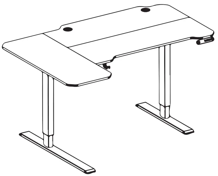 BILBIL L59 Electric Height Adjustable Standing Desk