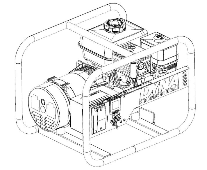 WINCO DP3000HR 01 A Generator