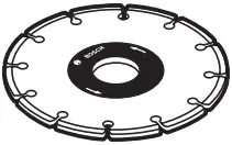 BOSCH Professional Akku Winkelschleifer GWS 12V 76 - FIG 11