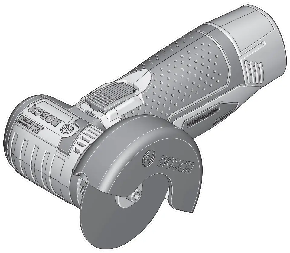 BOSCH Professional Akku Winkelschleifer GWS 12V 76