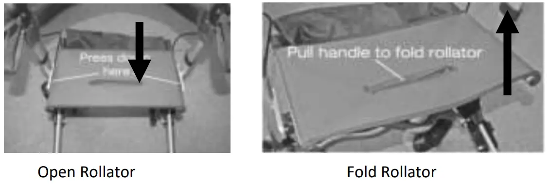 Rollator Instructions