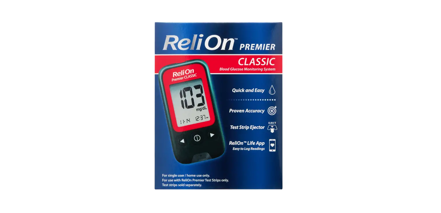 Relion Premier Blood Glucose Monitoring System User Guide