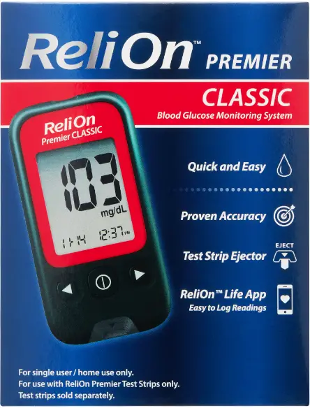 ReliOn-Premier-Blood-Glucose-Monitoring-System-product
