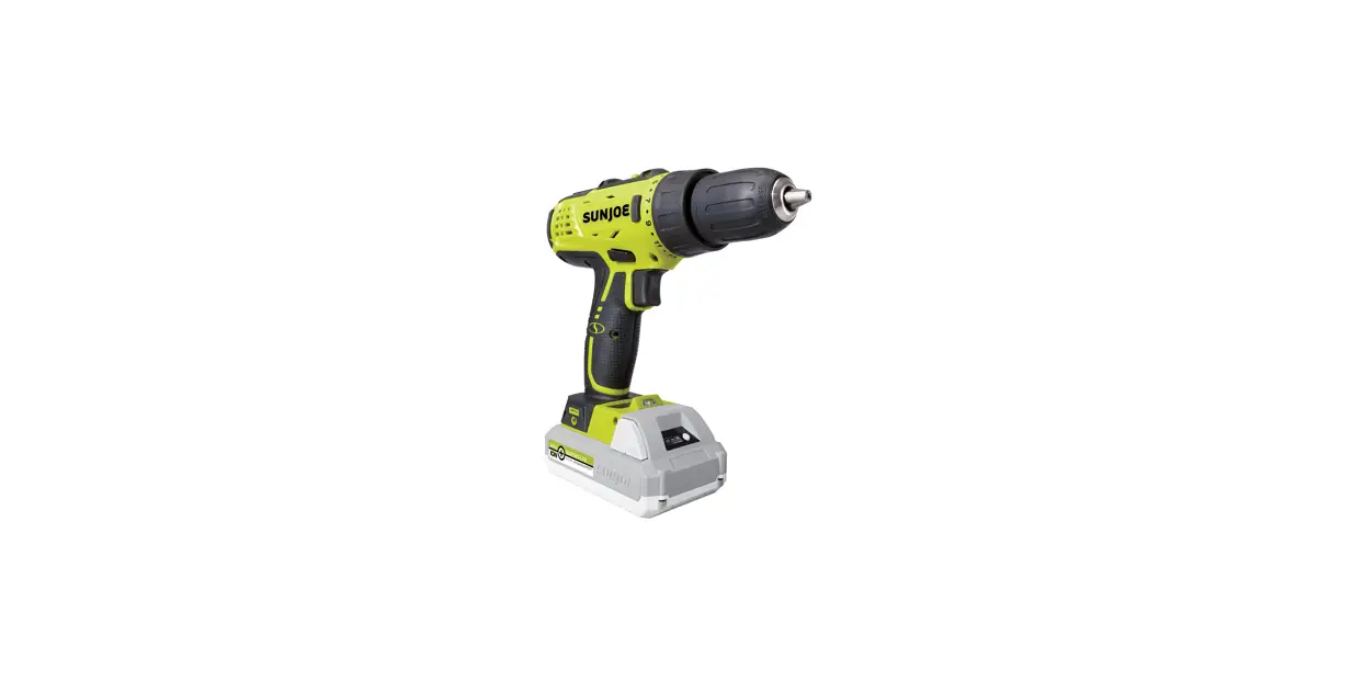 Sunjoe 24v-dd-lte Cordless Drill And Driver Owner's Manual