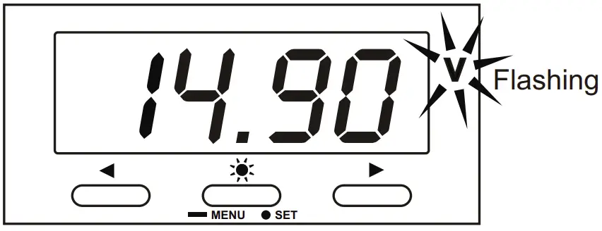 BLUE SEA SYSTEMS 8235 DC Digital Voltmeter Display Interface