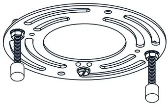 QUOIZEL GDN2820BN 20 Inch Gadsen 4 Light Brushed Nickel Pendant Ceiling Light - FIG 3