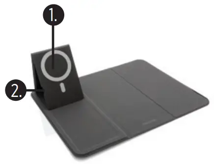 XD XCLUSIVE 2330833.03 Artic Magnetic 10W Wireless Charging Mousepad-fig2