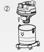 KENT Wet and Dry Vacuum Cleaner 30L - CLEANING 2