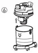 KENT Wet and Dry Vacuum Cleaner 30L - FILTER