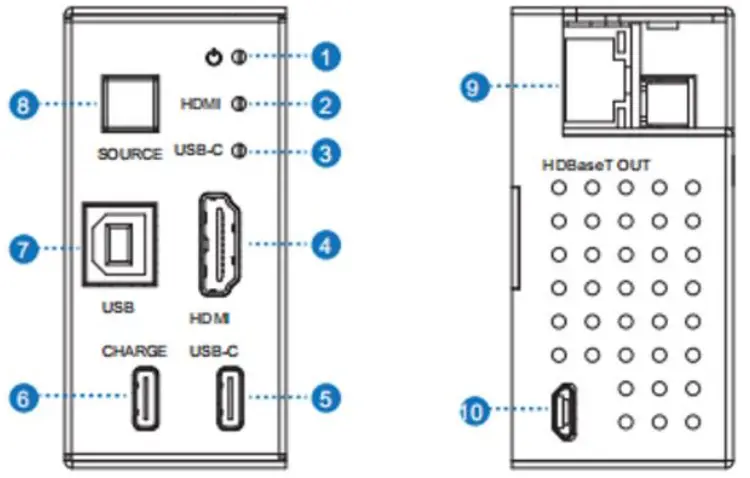 MuxLab-HDMI-USB-C-KVM-Extender-Kit-HDBT-4K-60-fig-8