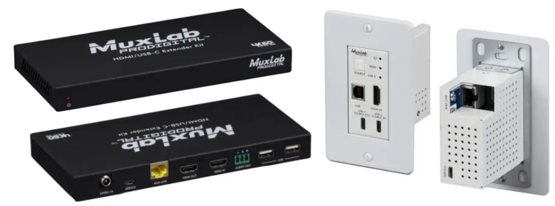 MuxLab-HDMI-USB-C-KVM-Extender-Kit-HDBT-4K-60-product