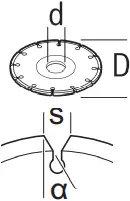 GWS 14-125 - abrasive tool 8