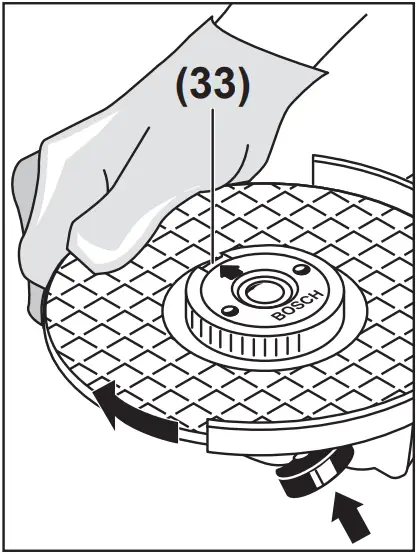 GWS 14-125 - spindle lock 1