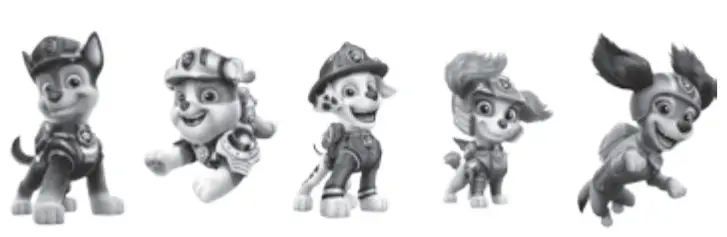 vtech PAW Patrol The Movie Learning Phone - Character Buttons