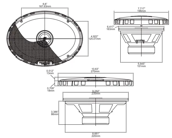 Cerwin-Vega-H7694-4-Way-Coaxial-Speakers-fig-2