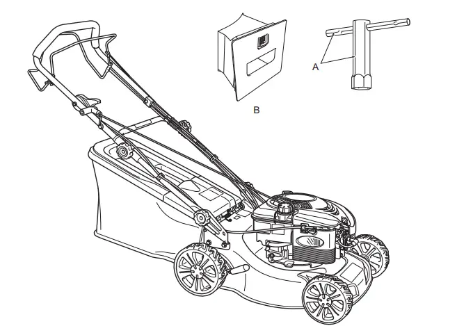 makita-PLM4621-Petrol-Mower-FIG-2