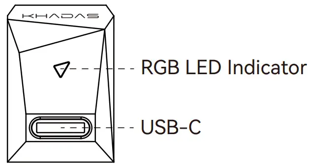 KHADAS KBT M 001 BT Magic Bluetooth Module - Diagram